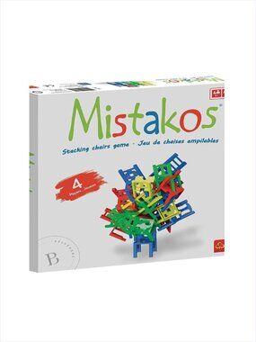 Mistakos Stacking Chairs Game-Bilingual New In Box